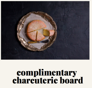 Complimentary Charcuterie Board 1
